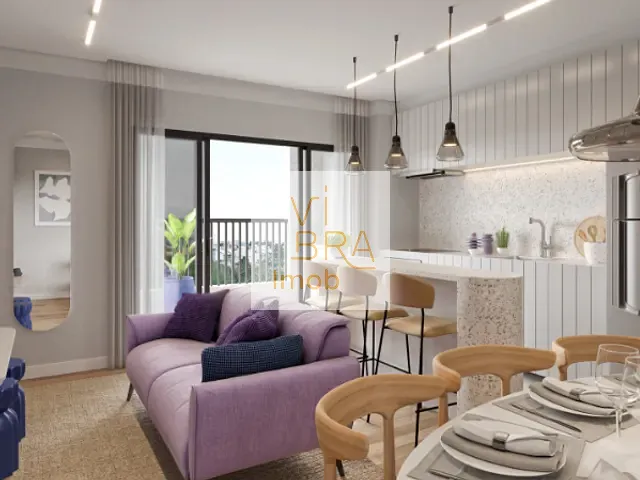 Apartamento 1 quarto e 1 banheiro, à venda, no bairro Tingui em Curitiba