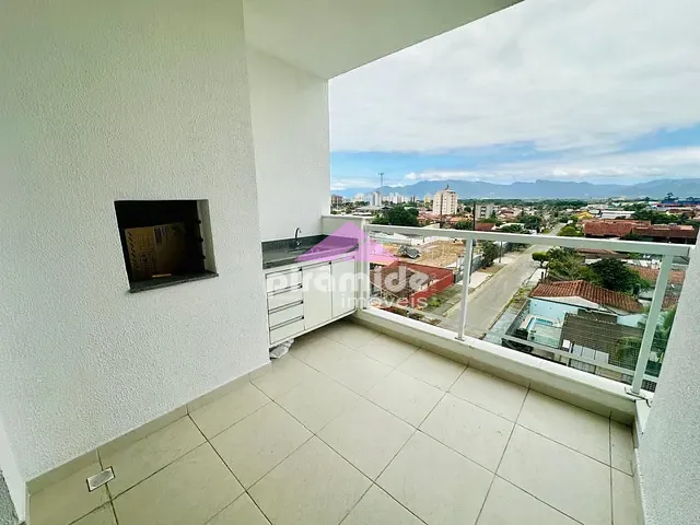 Apartamento com 67m² 2 quartos e 2 banheiros, à venda, no bairro Indaiá em Caraguatatuba