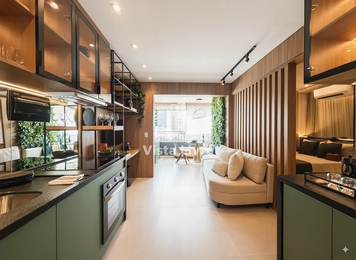 Apartamento, 1 quarto, 37 m² - Foto 1