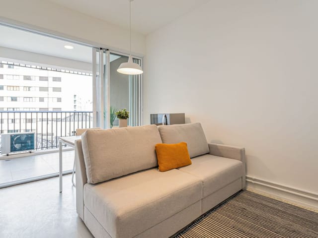 Apartamento com 37m² 1 quarto e 1 banheiro, à venda, no bairro Vila Madalena em São Paulo
