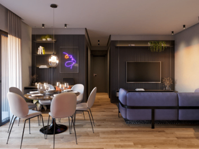 Apartamento 1 quarto e 1 banheiro, à venda, no bairro Novo Mundo em Curitiba