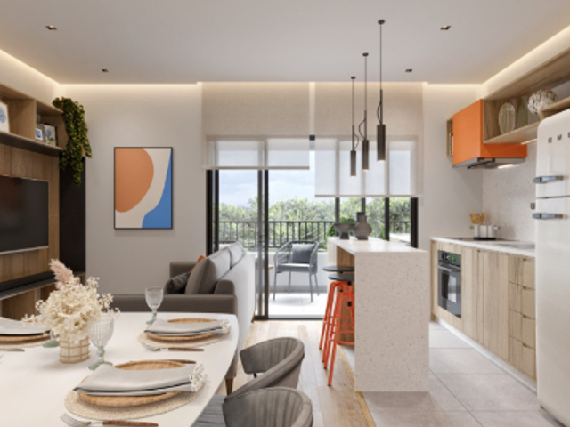 Apartamento 1 quarto e 1 banheiro, à venda, no bairro Novo Mundo em Curitiba