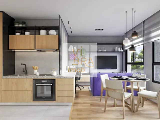 Apartamento 1 quarto e 1 banheiro, à venda, no bairro Novo Mundo em Curitiba