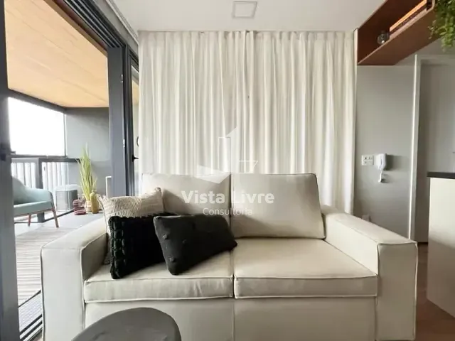 Apartamento com 49m² 1 quarto e 1 banheiro, à venda, no bairro Vila Nova Conceição em São Paulo