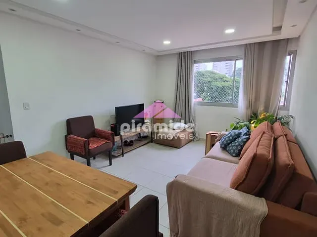 Apartamento com 82m² 3 quartos e 2 banheiros, à venda ou para alugar, no bairro Jardim São Dimas em São José dos Campos
