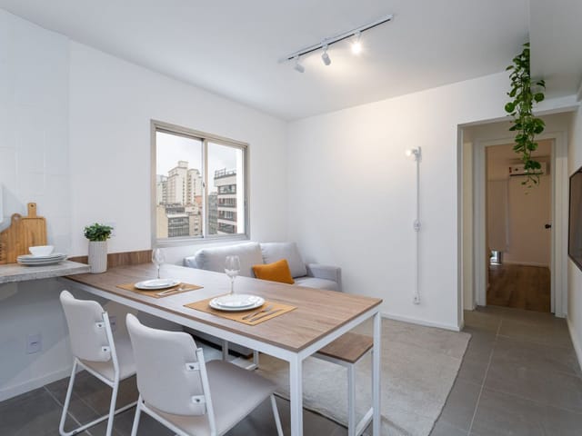 Apartamento com 32m² 1 quarto e 1 banheiro, à venda, no bairro Consolação em São Paulo