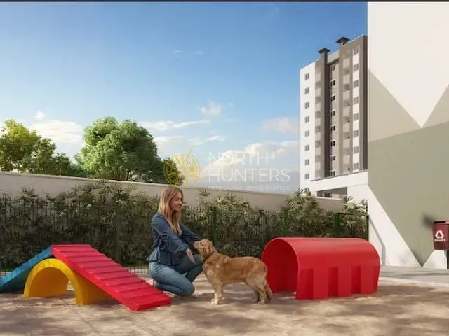 Apartamento com 84m² 2 quartos e 1 banheiro, à venda, no bairro Itaum em Joinville