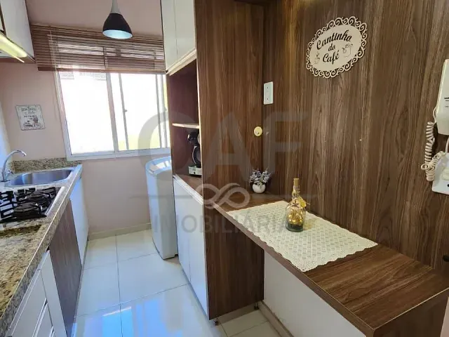Apartamento com 56m² 2 quartos e 1 banheiro, à venda, no bairro Recanto Camanducaia em Jaguariúna