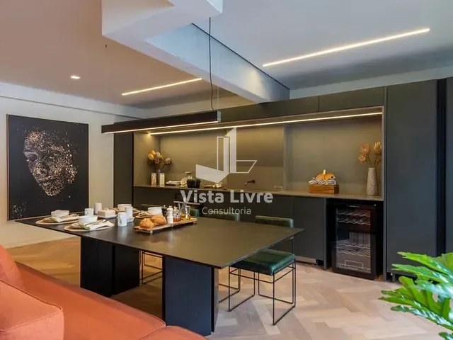 Apartamento com 91m² 1 quarto e 1 banheiro, à venda, no bairro Jardim Paulista em São Paulo