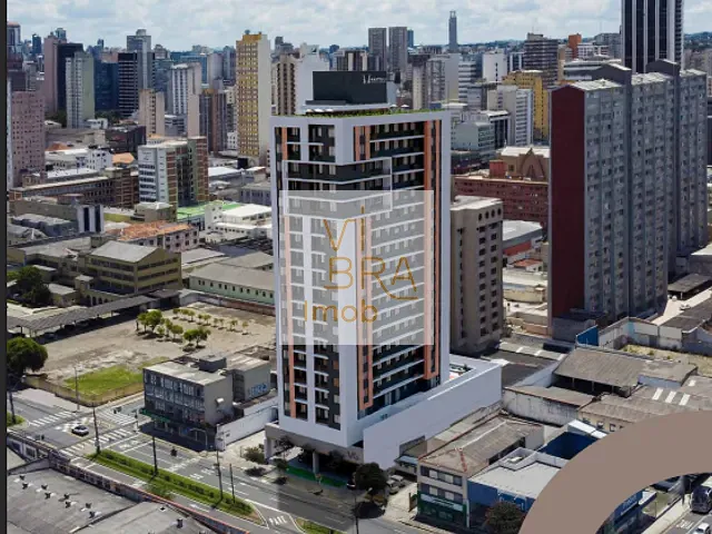 Apartamento 1 quarto e 1 banheiro, à venda, no bairro Centro em Curitiba