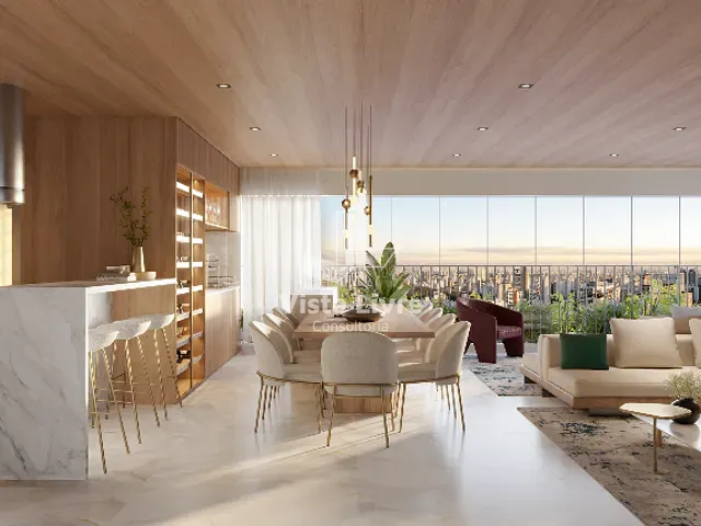 Apartamento com 145m² 3 quartos e 3 banheiros, à venda, no bairro Vila Mariana em São Paulo