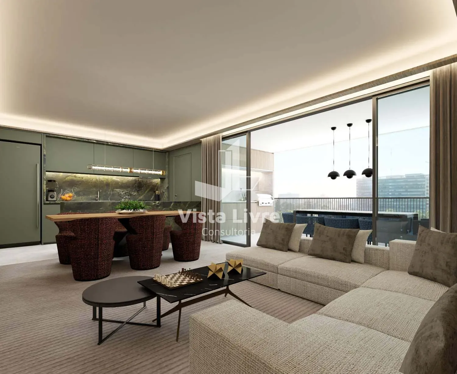 Apartamento, 3 quartos, 145 m² - Foto 2