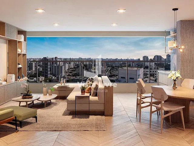 Apartamento com 124m² 3 quartos e 3 banheiros, à venda, no bairro Vila Mariana em São Paulo