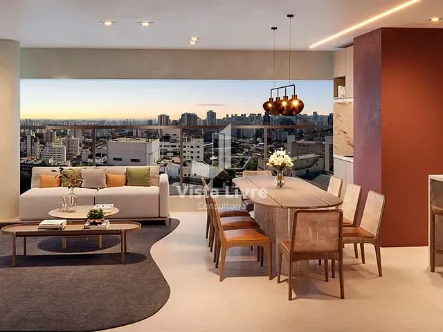 Apartamento com 124m² 3 quartos e 3 banheiros, à venda, no bairro Vila Mariana em São Paulo