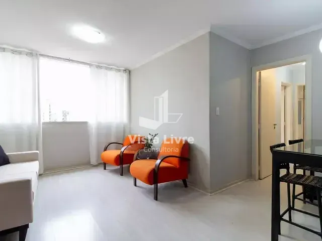 Apartamento com 80m² 2 quartos e 1 banheiro, à venda, no bairro Vila Nova Conceição em São Paulo