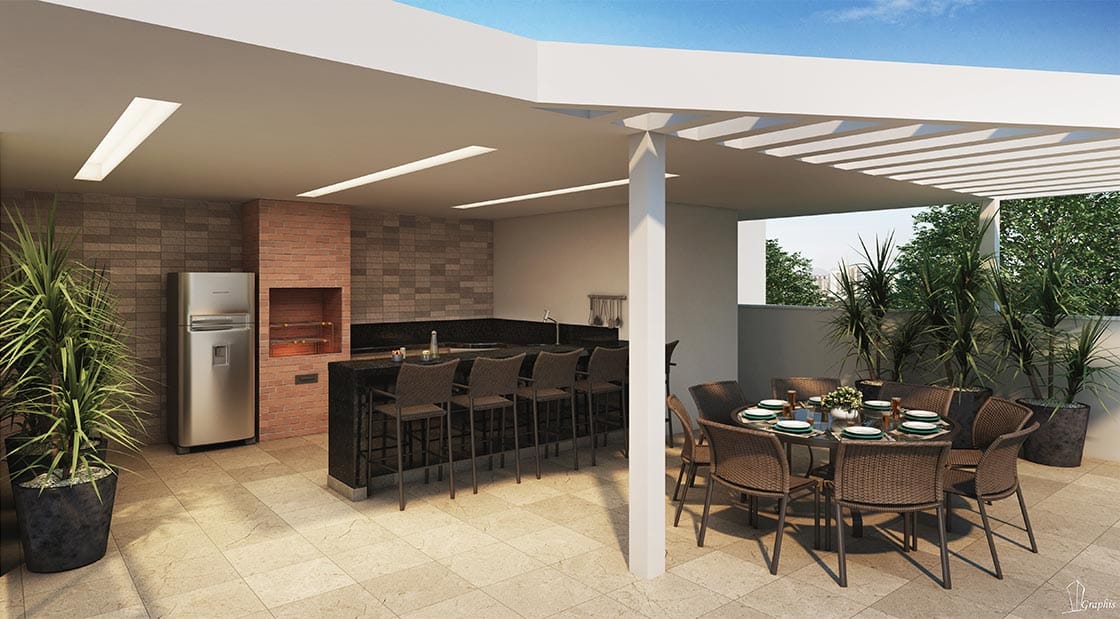 Apartamento tipo 2 quartos, 2 vagas, suíte, closet, churrasqueira, alto padrão de acabamento, à venda, João Pinheiro, Belo Horizonte, MG - Alto padrão. miniatura 23