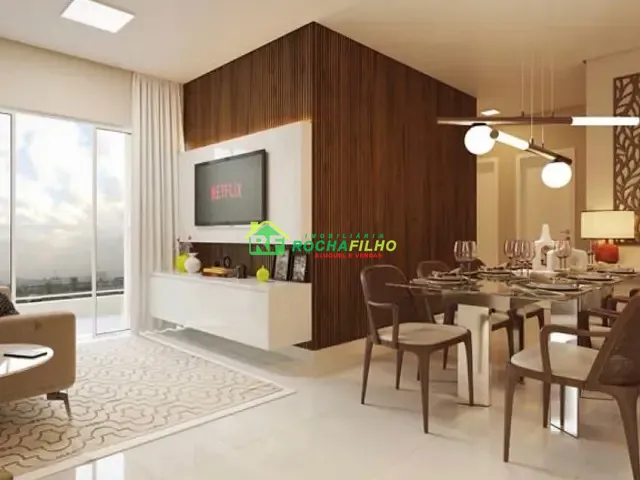 Apartamento com 89m² 3 quartos e 2 banheiros, à venda, no bairro Fátima em Teresina