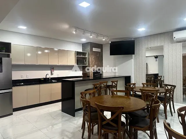 Apartamento com 100m² 2 quartos e 1 banheiro, à venda, no bairro Uvaranas em Ponta Grossa
