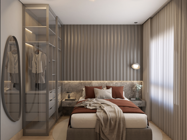 Apartamento 1 quarto e 1 banheiro, à venda, no bairro Centro em Curitiba