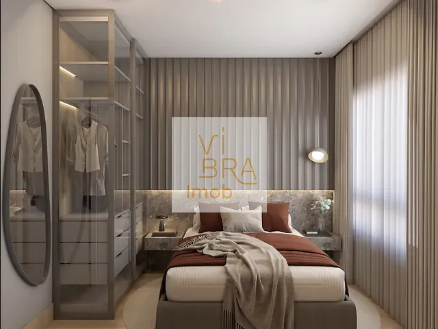 Apartamento 1 quarto e 1 banheiro, à venda, no bairro Centro em Curitiba