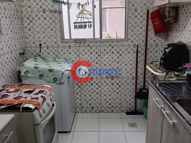 Apartamento com 47m² 2 quartos e 1 banheiro, à venda, no bairro Vila Alzira em Guarulhos