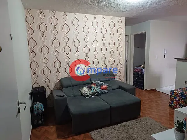 Apartamento com 47m² 2 quartos e 1 banheiro, à venda, no bairro Vila Alzira em Guarulhos
