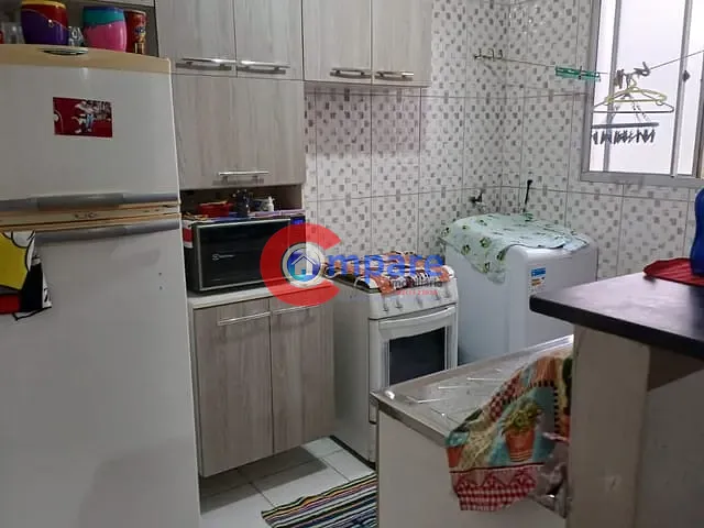 Apartamento com 47m² 2 quartos e 1 banheiro, à venda, no bairro Vila Alzira em Guarulhos