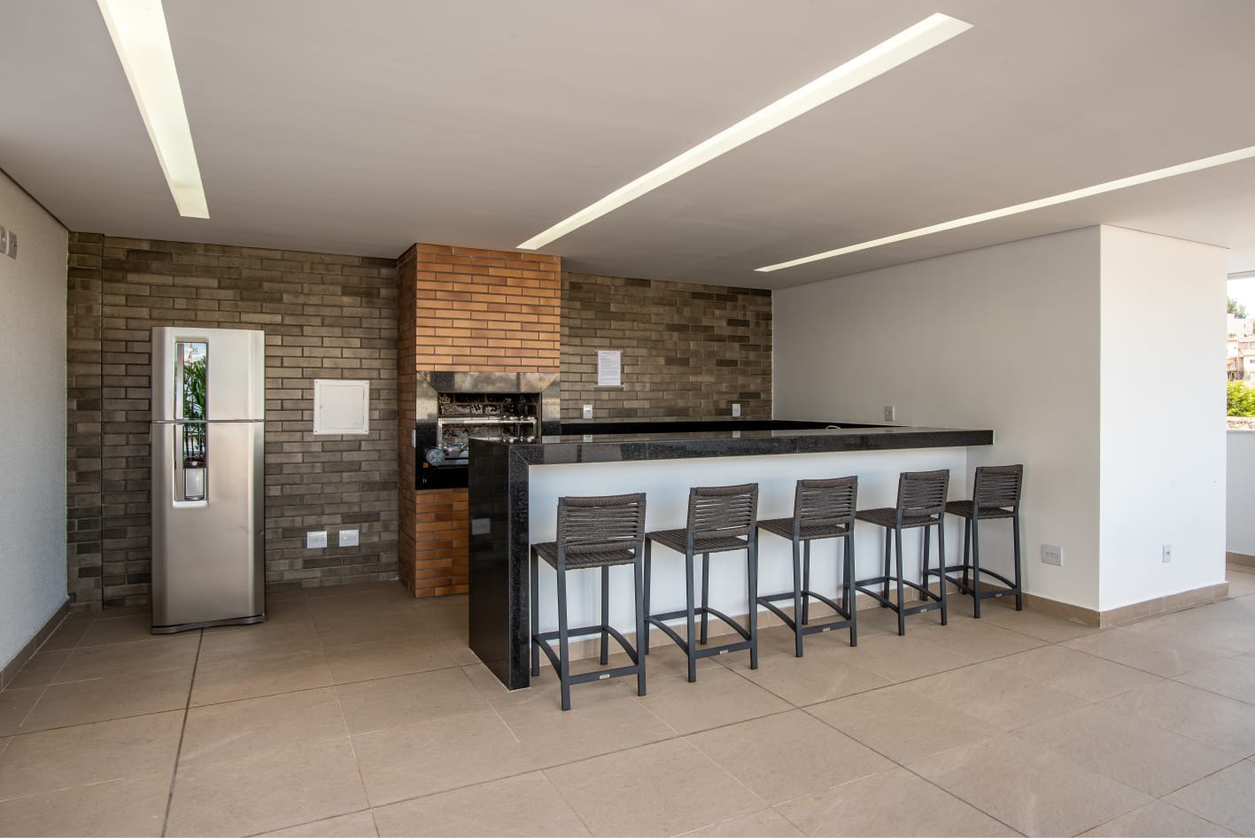Apartamento de 2 quartos, 2 vagas, varanda gourmet com churrasqueira, à venda, João Pinheiro, Belo Horizonte, MG - Alto padrão. miniatura 38