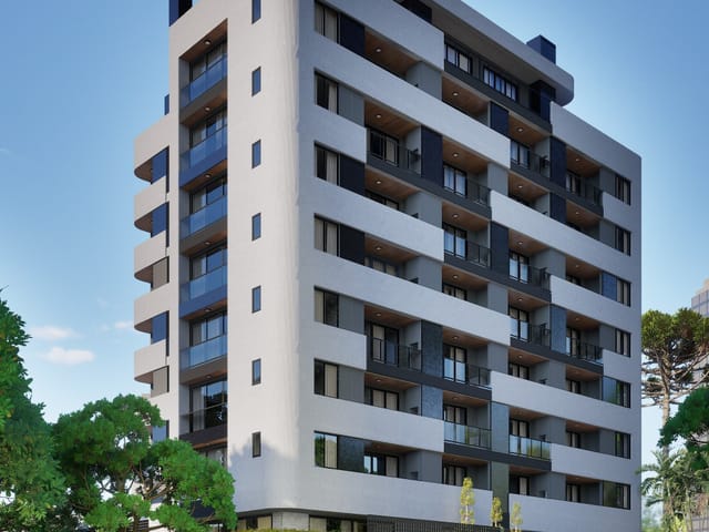 Apartamento 1 quarto e 1 banheiro, à venda, no bairro Água Verde em Curitiba