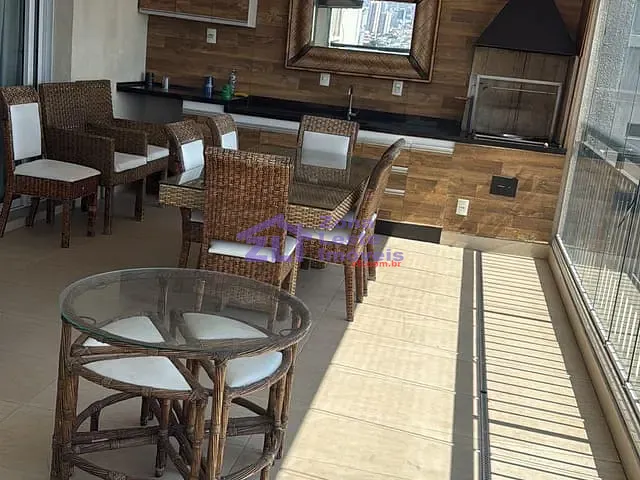 Apartamento com 190m² 3 quartos e 5 banheiros, para alugar, no bairro Chácara Califórnia em São Paulo