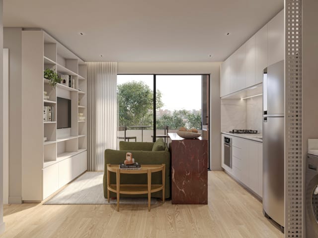 Apartamento 1 quarto e 2 banheiros, à venda, no bairro Boa Vista em Curitiba