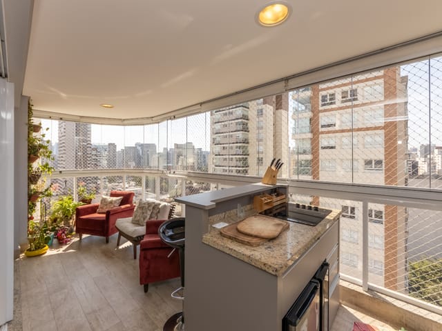 Apartamento com 120m² 3 quartos e 4 banheiros, à venda, no bairro Vila Olímpia em São Paulo