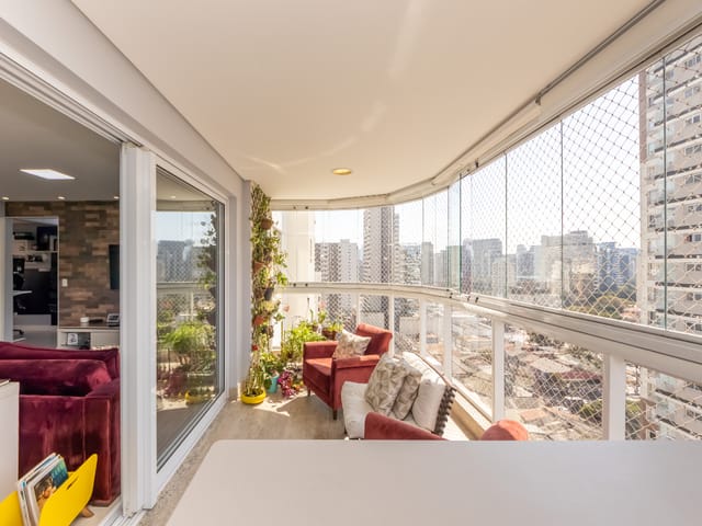 Apartamento com 120m² 3 quartos e 4 banheiros, à venda, no bairro Vila Olímpia em São Paulo