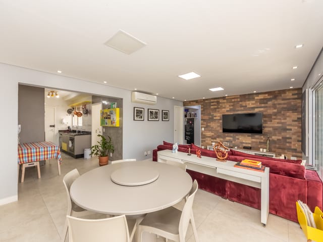 Apartamento com 120m² 3 quartos e 4 banheiros, à venda, no bairro Vila Olímpia em São Paulo