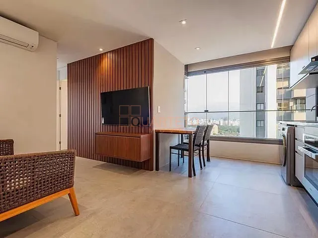 Apartamento 1 quarto e 1 banheiro, para alugar, no bairro Pinheiros em São Paulo