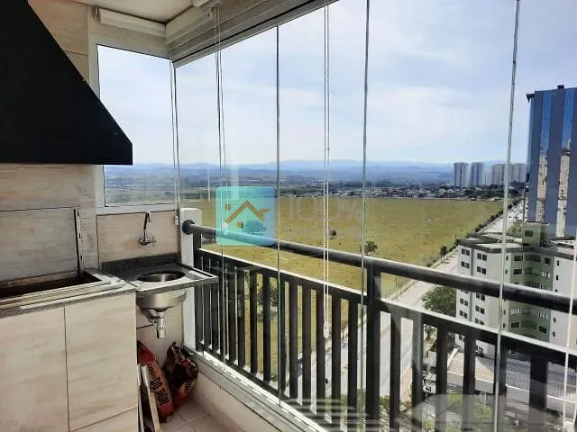Apartamento com 62m² 2 quartos e 2 banheiros, à venda, no bairro Parque Residencial Aquarius em São José dos Campos