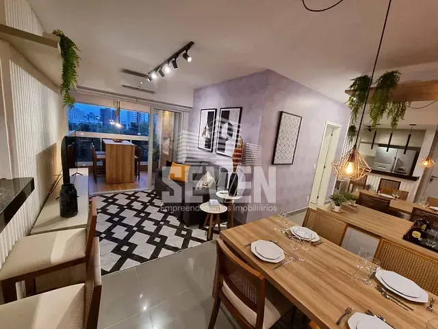 Apartamento com 93m² 2 quartos e 2 banheiros, para alugar, no bairro Vila Aviação em Bauru