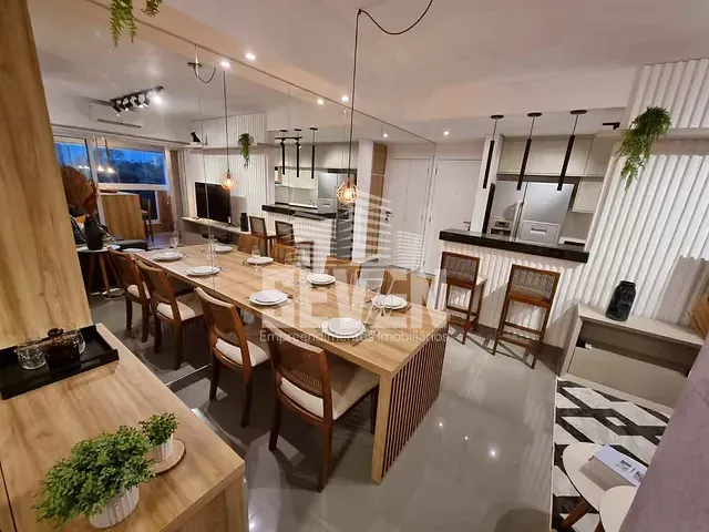 Apartamento com 93m² 2 quartos e 2 banheiros, para alugar, no bairro Vila Aviação em Bauru