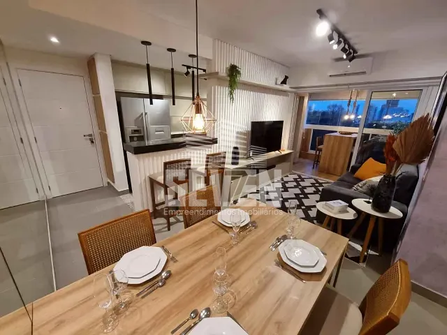 Apartamento com 93m² 2 quartos e 2 banheiros, para alugar, no bairro Vila Aviação em Bauru