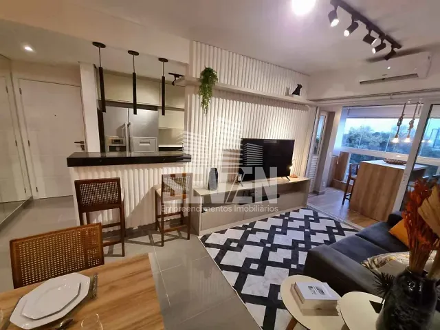 Apartamento com 93m² 2 quartos e 2 banheiros, para alugar, no bairro Vila Aviação em Bauru