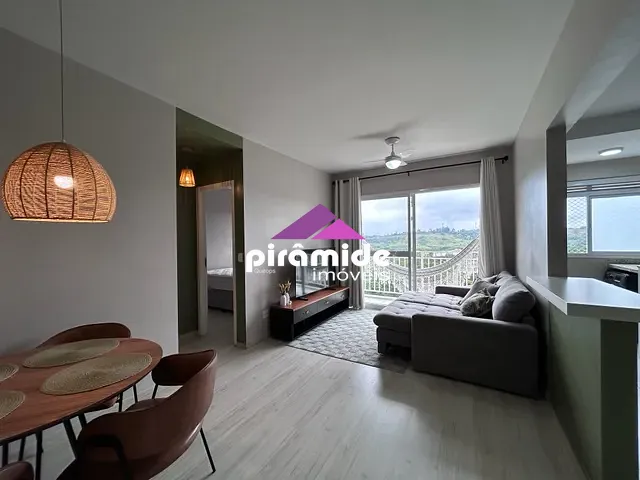 Apartamento com 46m² 1 quarto e 1 banheiro, para alugar, no bairro Chácaras São José em São José dos Campos