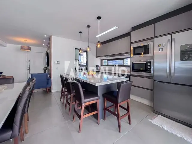 Apartamento com 142m² 3 quartos e 3 banheiros, à venda, no bairro Fazenda em Itajaí
