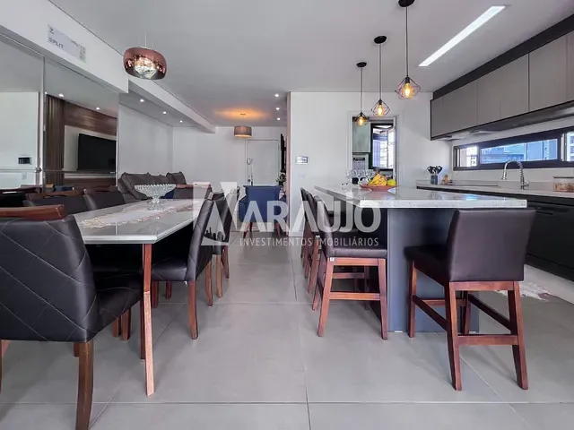 Apartamento com 142m² 3 quartos e 3 banheiros, à venda, no bairro Fazenda em Itajaí