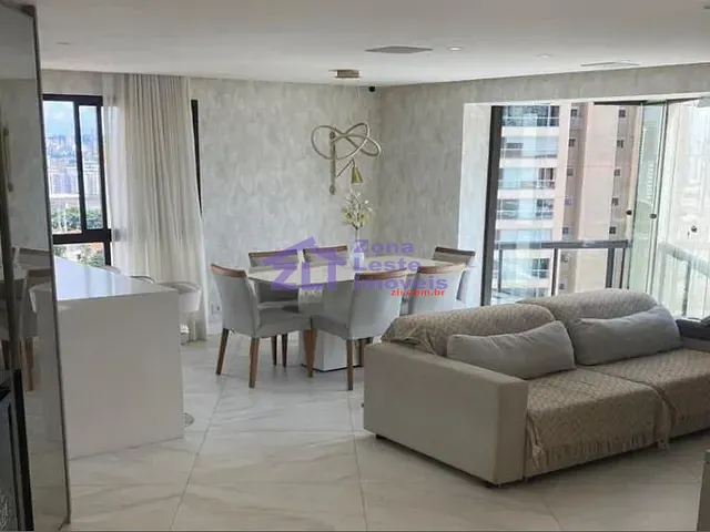 Apartamento com 156m² 3 quartos e 4 banheiros, para alugar, no bairro Parque da Mooca em São Paulo
