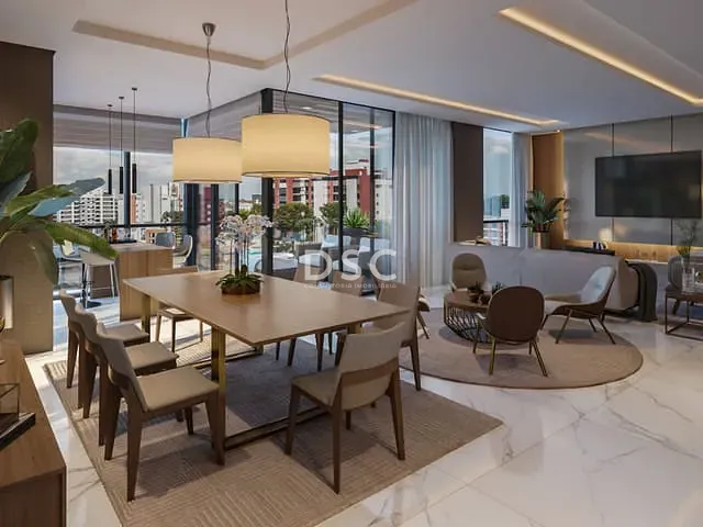 Apartamento com 559m² 3 quartos e 6 banheiros, à venda, no bairro Alto da Glória em Curitiba