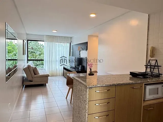 Apartamento 1 quarto e 2 banheiros, à venda, no bairro Casa Forte em Recife