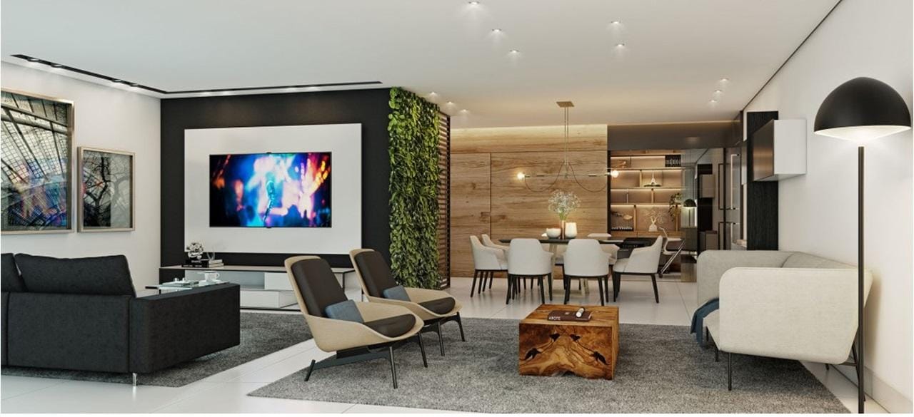 Apartamento 4 quartos, 4 banhos, 4 vagas, 3 suítes, alto padrão de acabamento, à venda, Serra, Belo Horizonte, MG  Luxo, conforto e segurança. Imóvel novo. miniatura 7