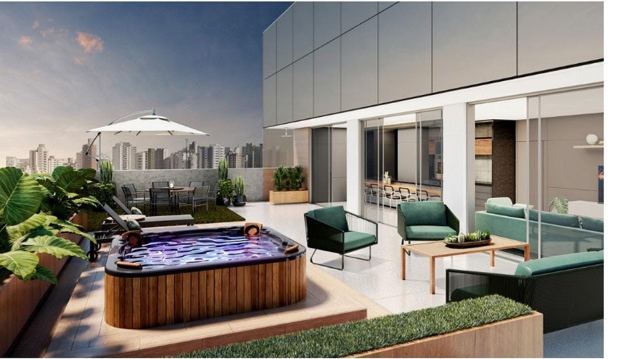 Apartamento 4 quartos, 4 banhos, 4 vagas, 3 suítes, alto padrão de acabamento, à venda, Serra, Belo Horizonte, MG  Luxo, conforto e segurança. Imóvel novo. miniatura 6