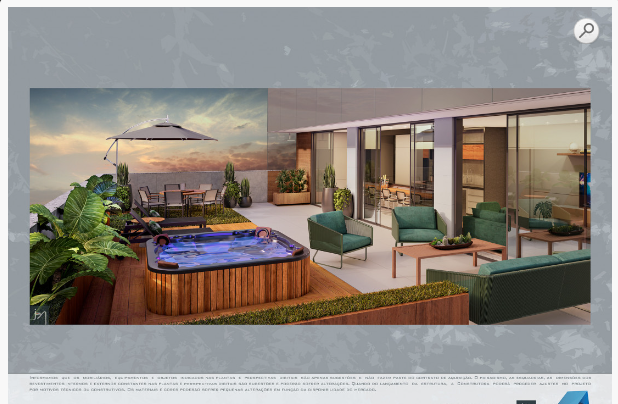 Apartamento 4 quartos, 4 banhos, 4 vagas, 3 suítes, alto padrão de acabamento, à venda, Serra, Belo Horizonte, MG  Luxo, conforto e segurança. Imóvel novo. miniatura 34