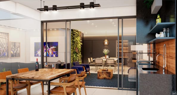 Apartamento 4 quartos, 4 banhos, 4 vagas, 3 suítes, alto padrão de acabamento, à venda, Serra, Belo Horizonte, MG  Luxo, conforto e segurança. Imóvel novo. miniatura 44